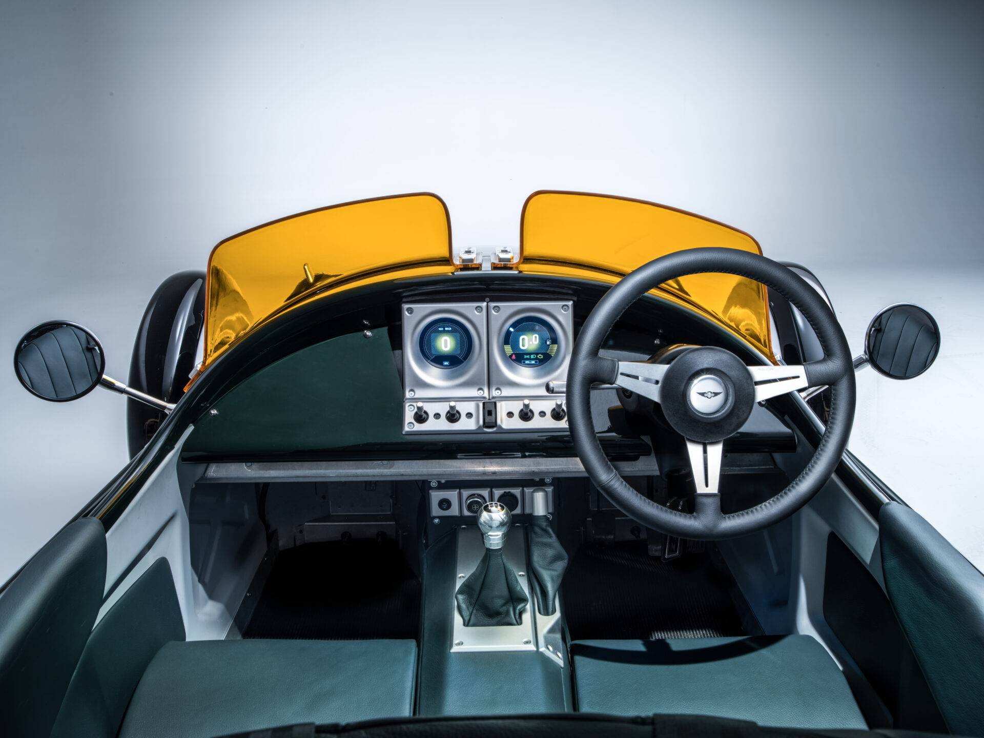 Super 3 interior, showing dashboard.